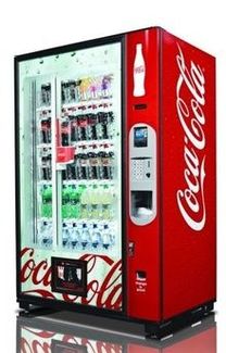 Photo of Coke vending machine